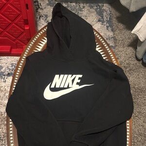 Nike Black and White Men's Hoodie